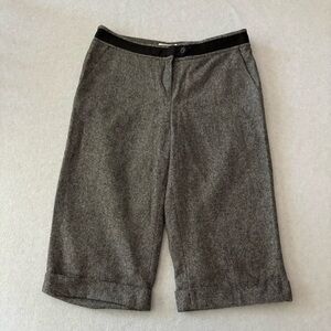 Kookai Wool-Blend Capri Pants